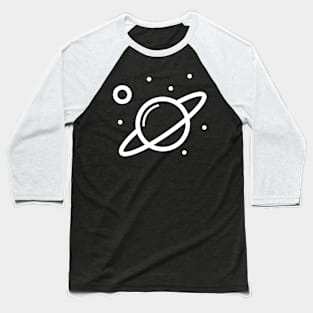 Saturn minimalist design Baseball T-Shirt